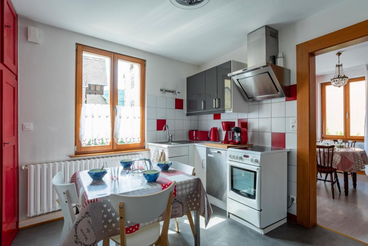 Gite Au Coeur Du Vieux Kaysersberg - Parking Prive & Wifi מראה חיצוני תמונה